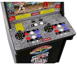 Arcade1up Street Fighter 2, (3 Jeux En 1) Arcade Machine 4 Pieds De Haut