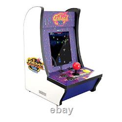 Arcade1up Tabletop Galaga 88 Countercade Machine 5 Jeux En 1 Blanc Violet Nouveau