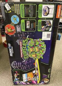 Arcade1up Teenage Mutant Ninja Turtles 2 Jeux Avec Tabouret Machine D'arcade Nouveau