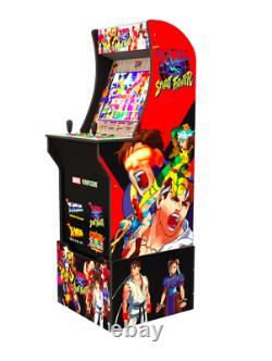 Arcade1up X-men Vs Street Fighter Vidéo Arcade Machine De Jeu Avec Riser