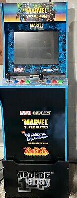 Arcade 1Up 4 pieds Machine d'arcade Marvel Super Heroes pour jouer à la maison