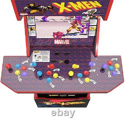 Arcade 1Up Arcade1Up X-Men 4 Player Machine d'Arcade (avec Riser & Tabouret) Electr