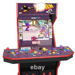 Arcade 1Up Arcade1Up X-Men 4 Player Machine d'arcade (avec socle et tabouret) électrifié