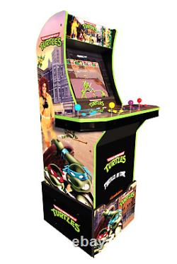 Arcade 1up Adolescent Mutant Ninja Turtles Arcade Machine Avec Riser Arcade1up Nib