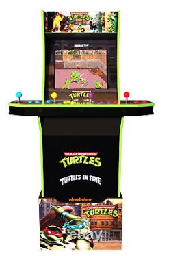 Arcade 1up Adolescent Mutant Ninja Turtles Arcade Machine Avec Riser Arcade1up Nib