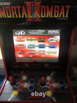 Arcade 1up Mortal Kombat 2 Legacy Edition Arcade Machine Avec Riser