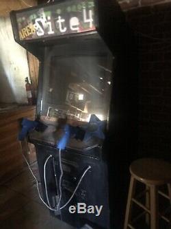 Arcade 1up Riser Classique Arcade Machine De Vertical Permanent Jeu Vidéo Cabinet
