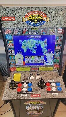 Arcade 1up Street Fighter 3 En 1 Jeu Vidéo Rétro