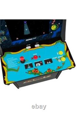 Arcade Cabinet Multi Jeu Machine 2 Jeux En 1 Galaga Et Galaxian Avec Riser