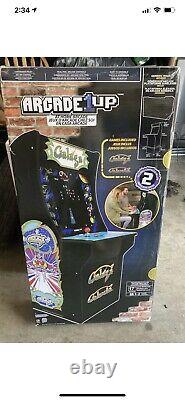 Arcade Cabinet Multi Jeu Machine 2 Jeux En 1 Galaga Et Galaxian Avec Riser