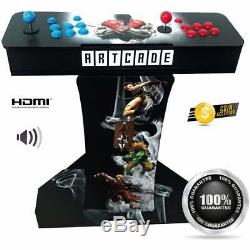 Arcade Cabinet Piédestal Machine Jeux +7200 2 Joueurs Hdmi