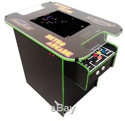 Arcade Cocktail Machine Avec 412 Jeux Classiques, De Qualité Commerciale, Mme Pac-man