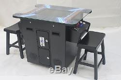 Arcade Cocktail Sitdown 412 Jeu Dans 1 Unité Machine Black Cabinet