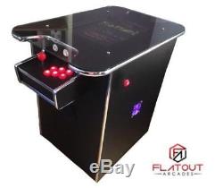 Arcade Cocktail Table Machine 412 Jeux Rétro 2 Joueurs Gaming Cabinet Uk Made