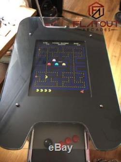 Arcade Cocktail Table Machine 60 Rétro Games 2 Joueurs Gaming Cabinet Uk Made
