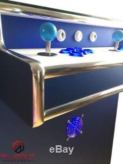 Arcade Cocktail Table Machine 680 Retro Jeux 2 Joueurs Gaming Cabinet Uk Made