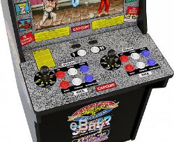Arcade Machine Street Fighter 2 Armoire Debout Debout Jeu Rétro Salle De Fête