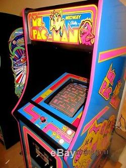 Arcade Machine, -opéré Opéré, -musement, - Bally Midway, -, Mme Pacman-, Nouveau Cabinet