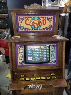 Arcade Poker Le Casino Royale Machine Rare Unique Très Cool! Vient D'expédier