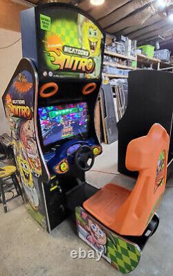 Arcade de course assise Nickelodeon Nicktoons Nitro Racing 27 LCD