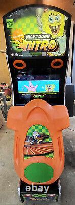 Arcade de course assise Nickelodeon Nicktoons Nitro Racing 27 LCD