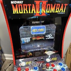 Armoire de jeu Arcade1up Mortal Kombat 2 Midway Legacy Edition RAMASSAGE LOCAL UNIQUEMENT
