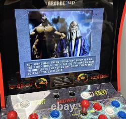 Armoire de jeu Arcade1up Mortal Kombat 2 Midway Legacy Edition RAMASSAGE LOCAL UNIQUEMENT