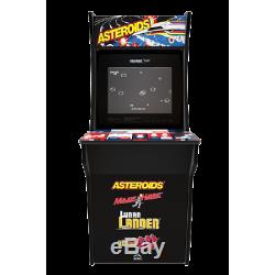 Asteroids Arcade 4 Jeux En 1 Machine Arcade1up Grand À L'intérieur Maison 4ft Extérieur Nouveau