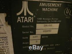 Atari Dig Dug 1980 # 450 Sur 500 Machine D'arcade D'armoires De Cabaret Rare Dedicated Wow