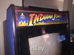 Atari Indiana Jones Temple De Doom Jeu D'arcade 1985 Dedicated Machine Cabinet