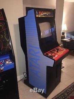 Atari Indiana Jones Temple De Doom Jeu D'arcade 1985 Dedicated Machine Cabinet