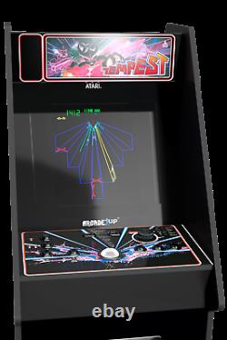 Atari Legacy Arcade1up Machine Riser Marquee Arcade1up Retro Cabinet 12 Jeux