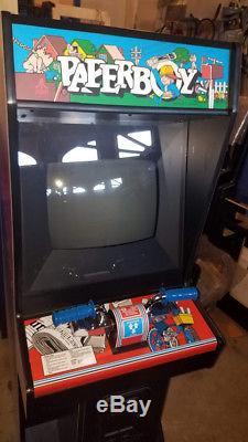 Atari Paperboy Arcade Machine Restauré Et L'un Des Plus Beaux Que Vous Verrez