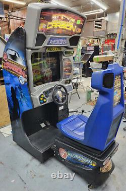 BESOIN DE VITESSE CARBONE Jeu vidéo de course en voiture à conduite assise sur arcade avec écran LCD de 22 pouces