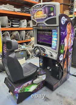 BESOIN DE VITESSE SOUS TERRAIN Jeu vidéo de course en arcade avec siège de conduite et écran LCD de 24 pouces -U1