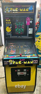 Baby Pac-man Arcade Machine Par Midway 1982 (excellent Condition) Rare