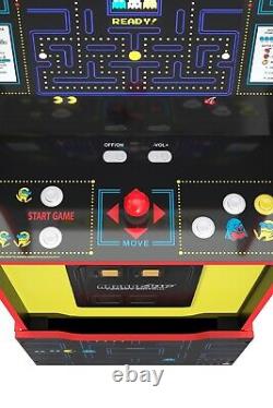 Bandai Namco Pac-man + 11 Jeux Large Arcade Machine Cabinet Avec Riser Nouveau