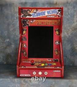 Bar / Table Haut Classic Arcade Machine Avec 516 Jeux Classiques Donkey Kong Them