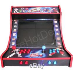 Bartop Arcade Machine De Jeu Machine Raspberry Pi B + Console De Jeu Rétro 128gb