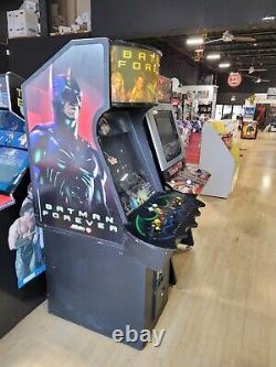 Batman Machine D'arcade Pour Toujours! Joli Original! Vient D'embarquer! Rare