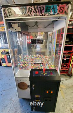 Bean Pets Candy Ou Ducks Claw Crane Prize Redemption Arcade Machine Working