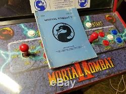 Belle Usine Dédiée Mortal Kombat 2 Arcade Machine