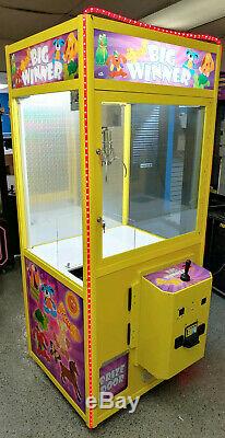 Big Winner Grue Griffe Stuffed Prix Animal Arcade Machine! Pièces De Monnaie Ou Free Play
