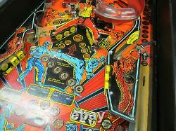 Black Belt Arcade Pinball Machine Bally/midway1986 (led Personnalisée)