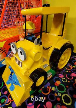 Bob The Builder Tracteur Mécanique Kiddie Ride Arcade Game Machine! Fonctionne