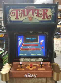 Budweiser Tapper Arcade Machine De Jeu Vidéo - Classique! Fonctionne Très Bien! (biere De Racine)