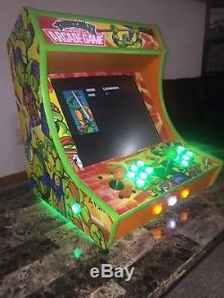 + Cabinet D'arcade Bartop Personnalisé Ultimate + Plus De 10 000 Jeux! Machine Raspberrypi