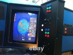 Capcom Big Blue Armade Cabinet Machine Super Street Fighter 2 Turbo Cps2
