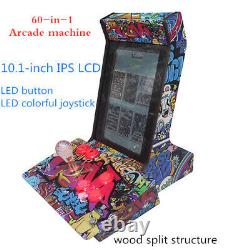 Classic Arcade Machine Avec 60 Jeux Classiques 60 En 1 Droit Pour Bar / Table Top
