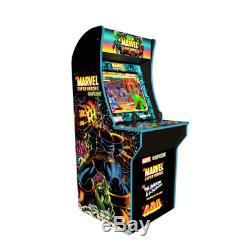 Classique Marvel Superheroes Machine & Authentique Arcade Controls Meilleur Jeu Cabinet